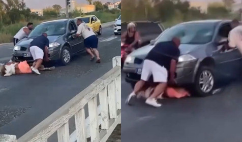 Turisti ezen cani tutuklandı