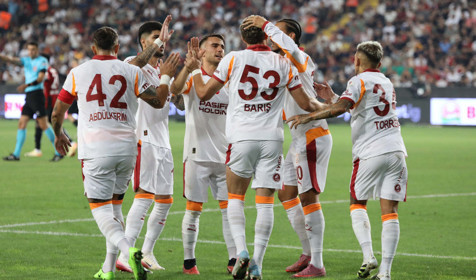 Son şampiyon Galatasaray, sezonun ilk maçında Gaziantep'yı 3-0 yendi