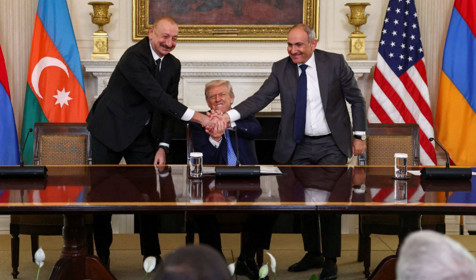 Beyaz Saray'da 3'lü zirve: Trump kalıcı barışı duyurdu! Zengezur Koridoru için kritik karar
