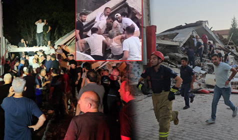 Balıkesir'de 6,1 büyüklüğünde deprem: 10'un üzerinde bina yıkıldı, göçük altında kalanlar var