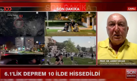 Prof. Dr. Ahmet Ercan Balıkesir depremine ilişkin konuştu: "Bu akşam evlere girmeyin"