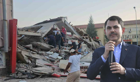 Bakan Kurum açıkladı! Balıkesir'de kaç bina ağır hasarlı?