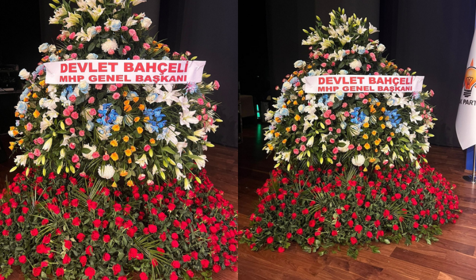 Devlet Bahçeli’den AK Parti’nin 24'üncü yıl dönümüne özel çiçek