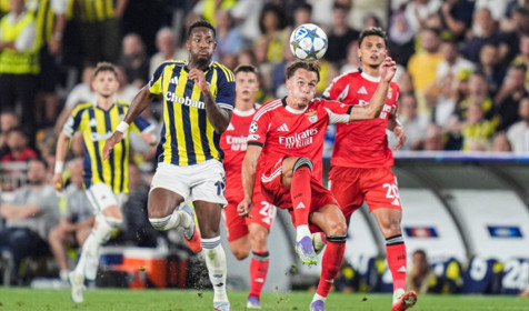 Benfica 10 kişi kaldı Fenerbahçe gol bulamadı