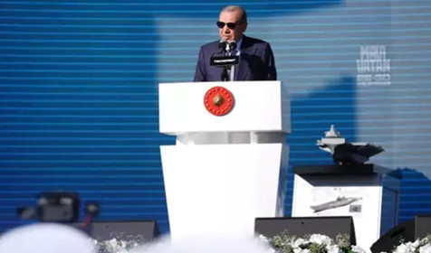 Cumhurbaşkanı Erdoğan TEKNOFEST Mavi Vatan'da konuştu: "TCG'nin daha büyüğünü yapacağız"