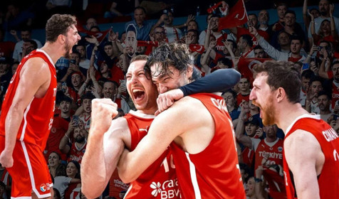 A Milli Basketbol Takımı, Avrupa ikincisi oldu