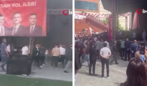 CHP Esenyurt İlçe Kongresinde kavga