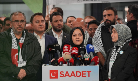 Özgürlük Filosu'nda alıkonulan 3 Türk milletvekili yurda döndü