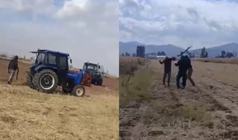 Arazi anlaşmazlığı büyüdü! Kızının gözü önünde babayı darp ettiler