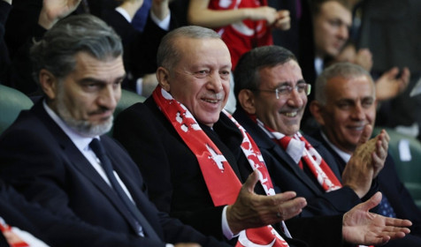 Milli maça damga vuran kare: Erdoğan'ın sevinci Kavelaşvili'nin hüznü