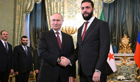 Rusya Devlet Başkanı Putin ile Suriye Cumhurbaşkanı Şara, Moskova’da görüştü