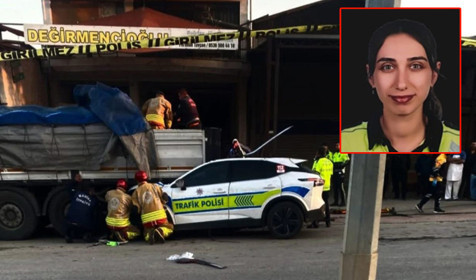 Kazada yaralanan kadın polis memuru da şehit oldu