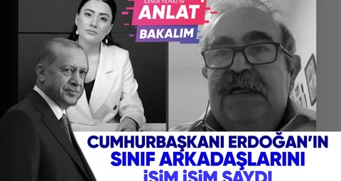 Rafael Sadi, Cumhurbaşkanı Erdoğan'ın sınıf arkadaşlarını isim isim saydı