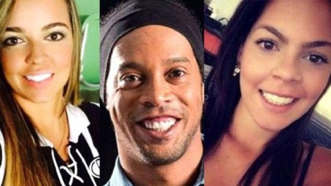 'Ronaldinho iki sevgilisiyle birlikte yaşıyor'