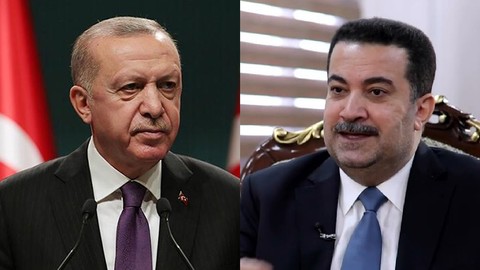 Cumhurbaşkanı Erdoğan, Irak Başbakanı Sudani ile görüştü