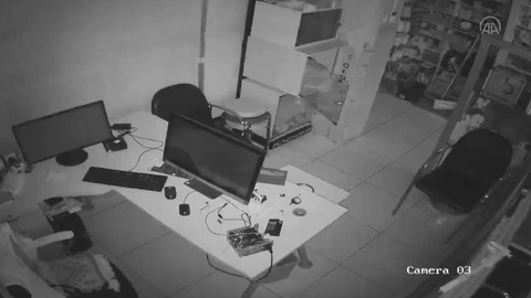 Deprem anından yeni görüntüler