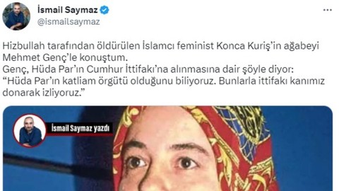 İsmail Saymaz'ın tepki çeken röportajı