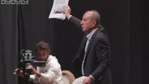 Muharrem İnce'nin konuk olduğu Mevzular Açık Mikrofon'da gergin anlar!