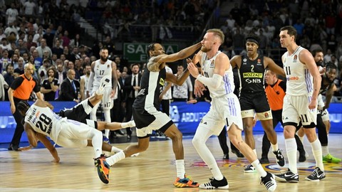 Euroleague'de yumruklar konuştu