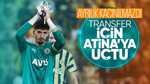 Altay Bayındır Fenerbahçe'den ayrılıyor! Transfer için Atina'ya uçtu