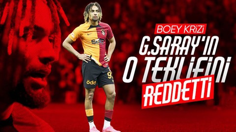 Galatasaray'da Sacha Boey krizi! O teklifi reddetti