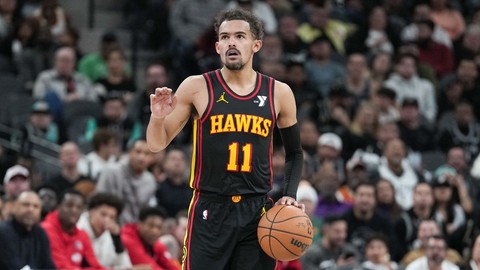 Hawks Trae Young'ın 45 sayısıyla kazandı