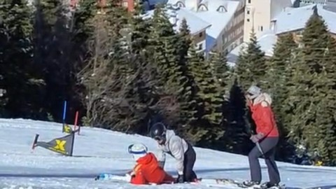 Uludağ'da telesiyejin telleri koptu! Facianın eşiğinden dönülen olayda 1 turist yaralandı