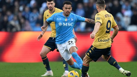 Serie A'da Napoli, Genoa karşısında beraberliği son dakikada kurtardı