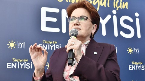 Ankara Etimesgut'ta açıklamalarda bulunan Akşener isyan etti: Bunları bir kenara yazdık