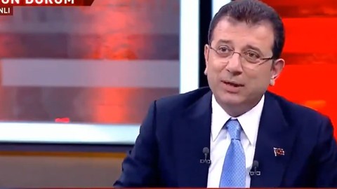 İmamoğlu'nun yayınından önce sorular konuşuldu