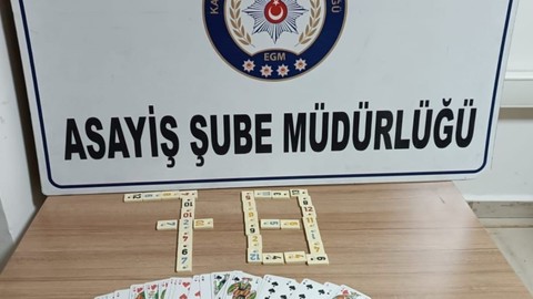 Karabük’te kumar oynatan ve oynayan kişilere ceza