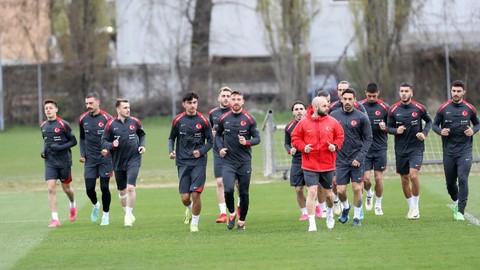 A Milli Takım, Avusturya maçının hazırlıklarına başladı
