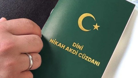 Dini nikah cüzdanı sahteciliği!