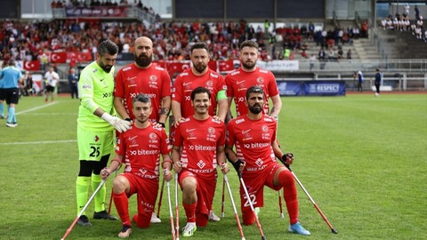 Ampute Milli Takımı, Avrupa şampiyonu