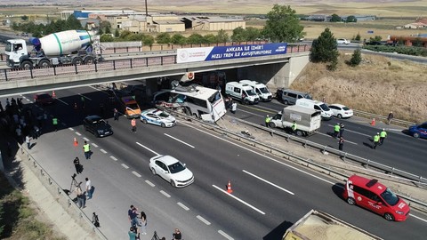 Ankara'daki kazanın görüntüsü ortaya çıktı