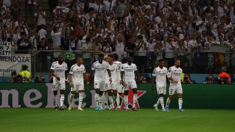 UEFA Süper Kupa şampiyonu Real Madrid
