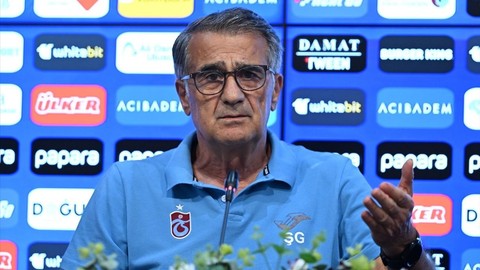 Şenol Güneş basın toplantısı düzenledi: Trabzonspor'un kötü günleri geçecek