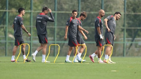 A Milli Futbol Takımı İzlanda İçin Hazırlıklarını Sürdürüyor