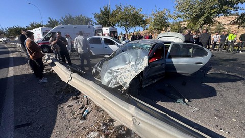 Şanlıurfa’da zincirleme trafik kazası
