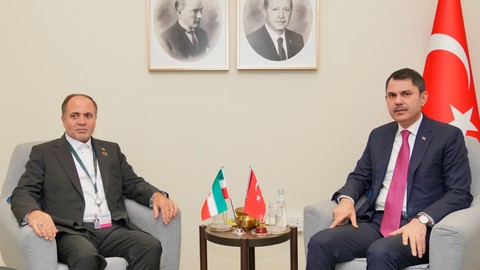 Bakan Kurum Bakanlar ve BM Direktörü ile görüştü