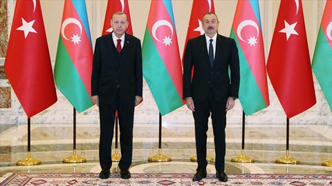 Cumhurbaşkanı Erdoğan'dan Aliyev'e başsağlığı telefonu