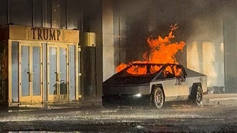 Trump'ın otelinin önündeki Tesla'nın yapay zeka ile patlatıldığı ortaya çıktı