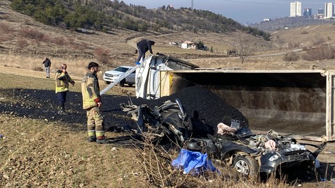 Ankara'daki kazada 3 işçi hayatını kaybetti