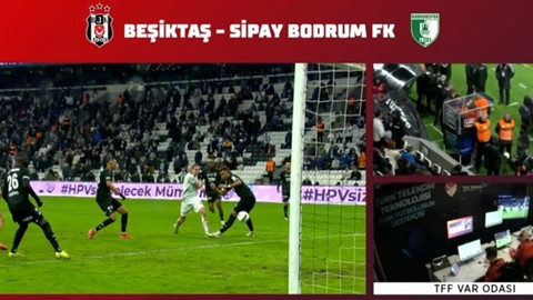 Süper Lig'de 19. haftanın VAR kayıtları