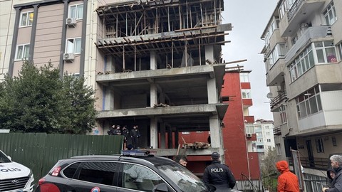 Şişli'de inşaat alanında tüyler ürperten olay