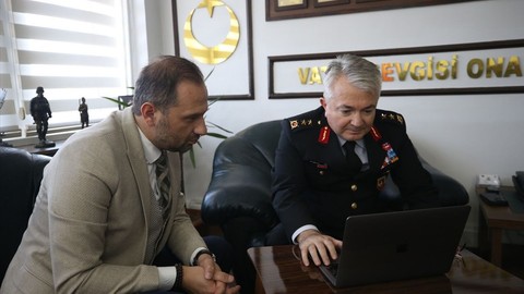 Balıkesir İl Jandarma Komutanı Tümgeneral Alkan'dan önemli katkı