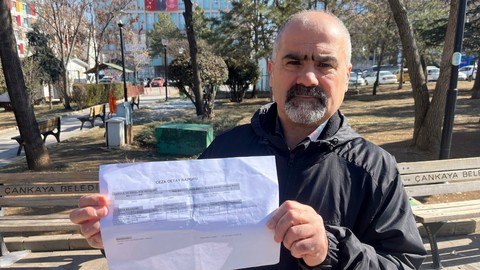Hiç gitmediği Şanlıurfa'da kesilen trafik cezasına itiraz etti