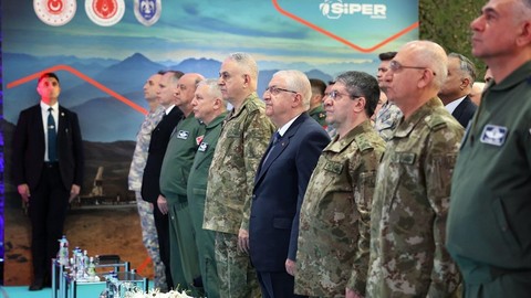 Milli Savunma Bakanı Güler Hava ve Füze Savunma Simülatör Merkezi açılışında
