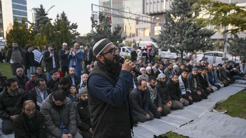 Ankara'da Gazze Protestosu: ABD'ye Tepki