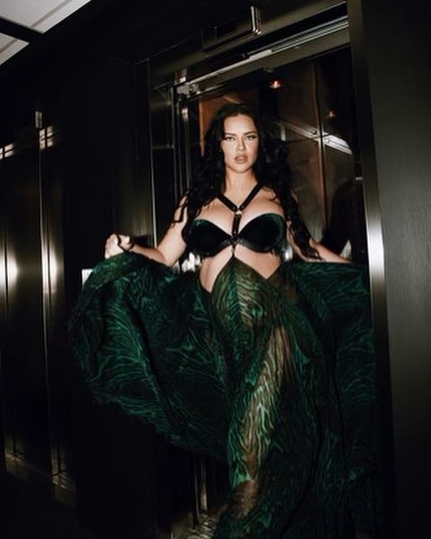Aldığı kilolarla gündemdeydi! Adriana Lima son pozuyla göz kamaştırdı, bakın kaç kilo verdi - Resim: 5